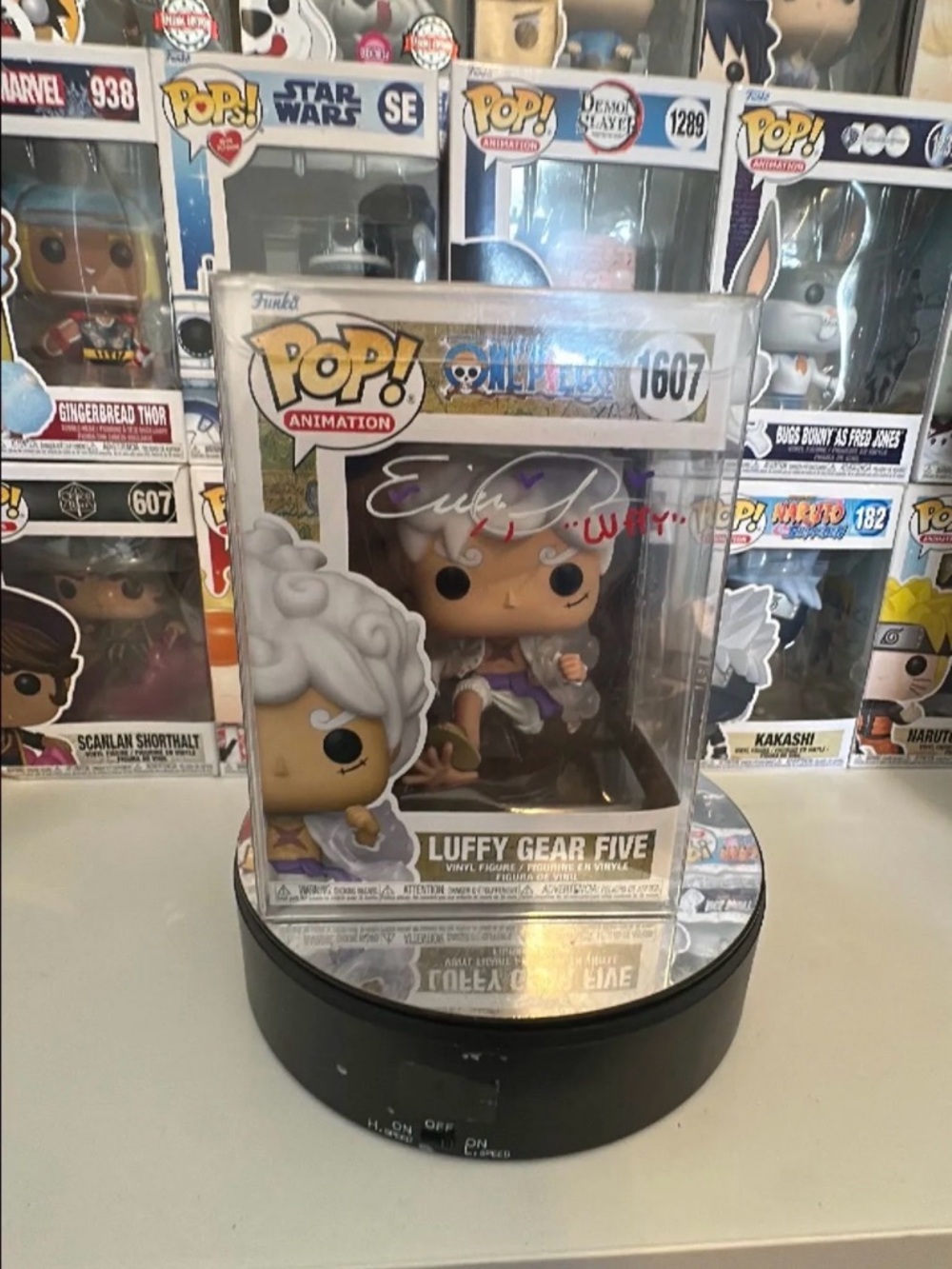 Funko Luffy Gear Five Pop! With auto